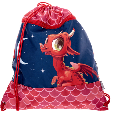 FUNKI Borsone Ruby Dragon 6030.04 multicolor 36x42cm