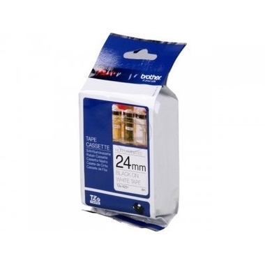 PTOUCH Band,nicht lam. schwarz/weiss TZe-N251 PT-300 24 mm