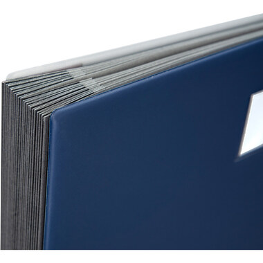 BIELLA Raccoglitore per firme A4 34342007U blu scuro 20 scomp.