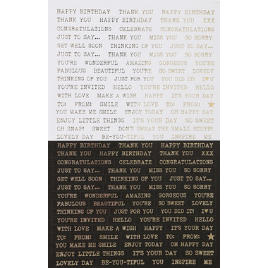 I AM CREATIVE Stickerbook 4087.473 paroles, 5 feuilles