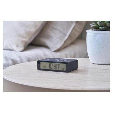 Lexon Digitalwecker Flip Mini Schwarz