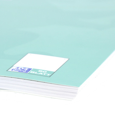 OXFORD Collegeblock SCRIBZEE A4+ 400132378 dotted, vert bleu 80 flls.