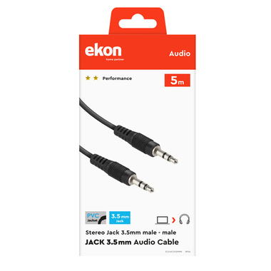 Cavo audio Jack 3,5 mm maschio-maschio | Ekon