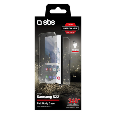 Transparentes Cover 360° für Samsung Galaxy S22