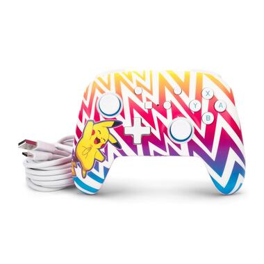 Power A Enhanced Wireless Controller Vibrant Pikachu
