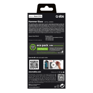 Glas Displayschutz 4D Full Glass für Xiaomi 13 Pro