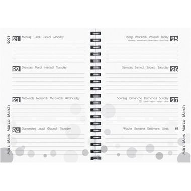 BIELLA Schüleragenda Whale 26/27 806517860027U 1W/2S 12x16.5cm