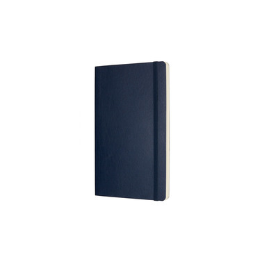 MOLESKINE Notizbuch L/A5 854757 Blanko,Soft Cover,Saphir