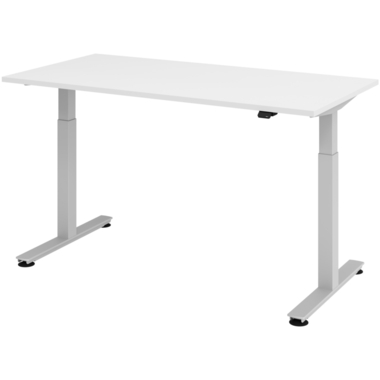 APOLLO Tavolo da uffico ONE 160x80cm VXMST16/W/S bianco/argento, elettrico