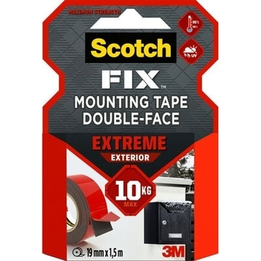 SCOTCH Nastro montaggio 19mmx1,5m PT1100-1915-P Outdoor