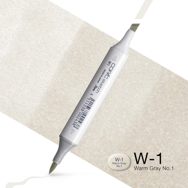 COPIC Marker Sketch 2107507 W-1 - Warm Grey No.1