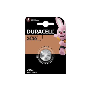 Duracell batteria a bottone al litio CR2430, 1 pezzo