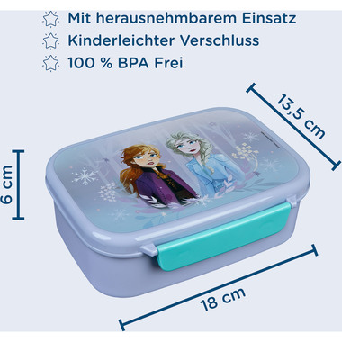 SCOOLI Lunchbox 18x14x6cm FRVX9903 Frozen