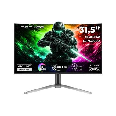 LC-Power Moniteur LC-M32UCO 31.5 ", 3840 x 2160 (Ultra HD 4K)