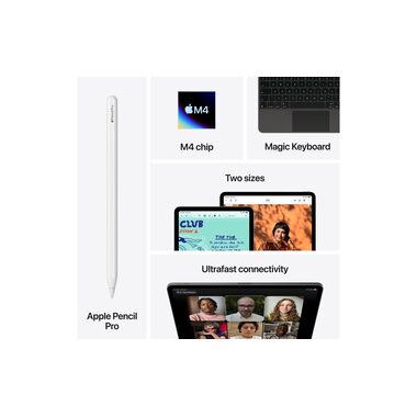 Apple iPad Air 11" M4 WiFi 2026 512 GB Space Grau