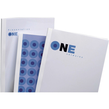 GBC Thermobindemappe 3mm A4 TC080370 weiss 100 Stück