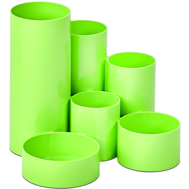 MAUL Porte-crayons MAULtubo 1.28 6 tubes, lime