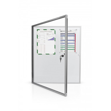MAGNETOPLAN Vetrina SP 1120x1085x40mm 1215200 Indoor, magnetico 9x A4