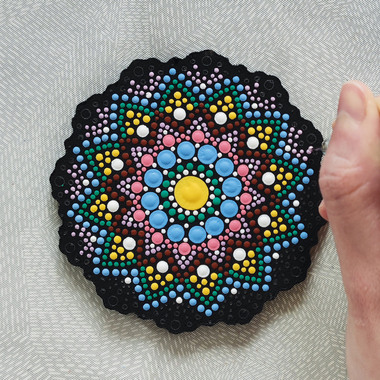 ALADINE Dot painting Punktmalerei 85498 Form & Schablone 10cm