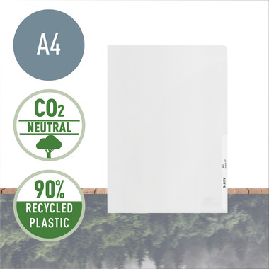 LEITZ Cartelline A4 40010003 trasparente, 140my 100 pz.