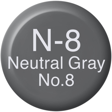 COPIC Ink Refill 2107694 N-8 - Neutral Grey No.8