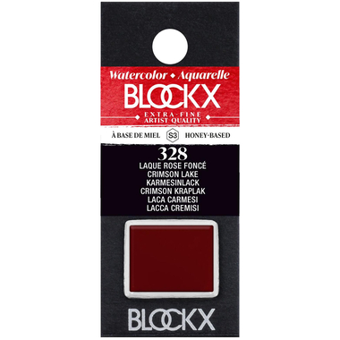 BLOCKX Colori ad acquerello 1.5ml 41328BXC lacca rosa scuro