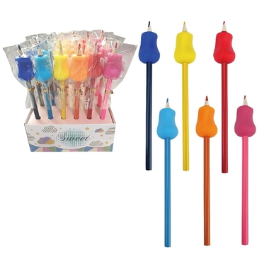 ROOST Crayon coul. avec support HPTS-130 6 assortis