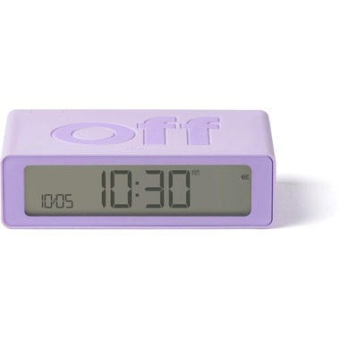 Lexon Digitalwecker Flip Mini Lavendel