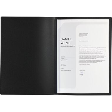 KOLMA Klemmhefter Tender A4 10.019.48 anthrazit,2-teilig,Klemmsch.