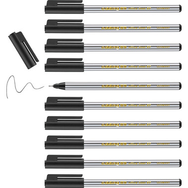 EDDING Fineliner 89 officeliner 0,3mm 89-1 schwarz