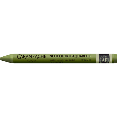 CARAN D'ACHE Wachsmalkreide Neocolor II 7500.249 dunkeloliv