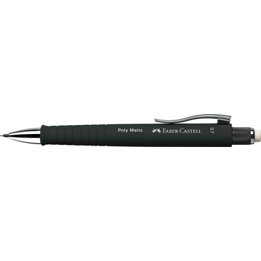 FABER-CASTELL Porte-mine Poly Matic 0.7mm 133353 noir