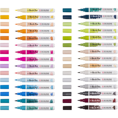 TALENS Ecoline Brush Pen Set 11509006 ass. Additional 30 Stück