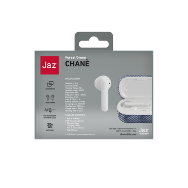 TWS earphones with ENC (Environmental Noise Cancellation) | JAZ