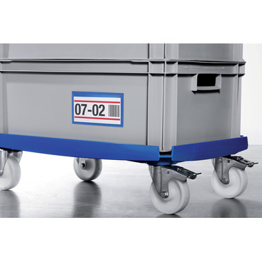 DURABLE Etikettentasche 150x67mm 176207 selbstklebend,,50 Stück