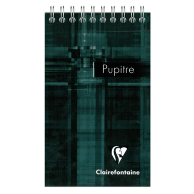 CLAIREFONTAINE Spiralheft Pupitre A7 8622C ass., kariert, 5mm 80 Blatt