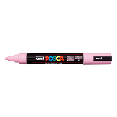 POSCA Marker 1.8-2.5mm PC-5M L.PINK hellrosa, Rundspitze