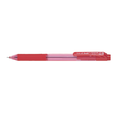 PENTEL Stylo à bille E-Ball 1mm BK130-BO rouge