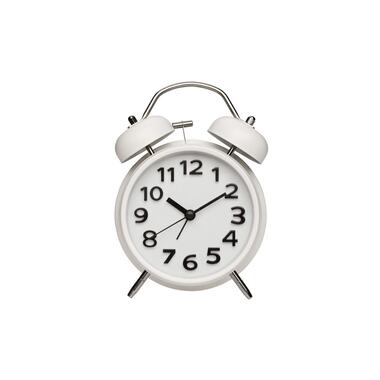 TFA Dostmann Réveil avec double cloche Blanc
