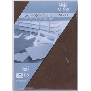 ARTOZ Buste 1001 E6 107374186 100g, marrone 5 pezzi