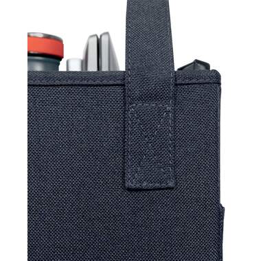 LEITZ Hot Desk Stofftasche 6444-00-89 samtgrau 3 Fächer 46.5x21x20cm