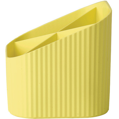 HAN Stifteköcher Re-LOOP 2.74 gelb 4 Fächer