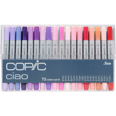 COPIC Marker Ciao 22075160 72 er Set A