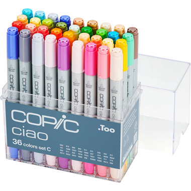 COPIC Marker Ciao 22075363 36er Set C