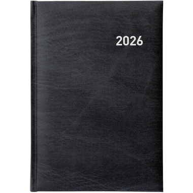 BIELLA Agenda Terminia 2026 806536020026U 1S/2P noir ML 14.5x20.5cm