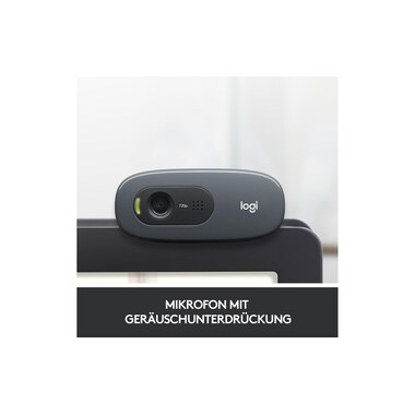 Logitech Webcam HD C270 HD 720p, Belichtungskorrektur
