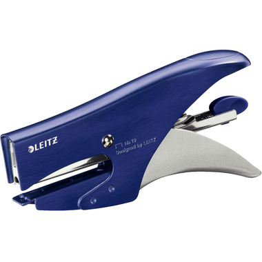 LEITZ Pince agrafeuses No. 10 Style 55640069 titan bleu 15 feuilles