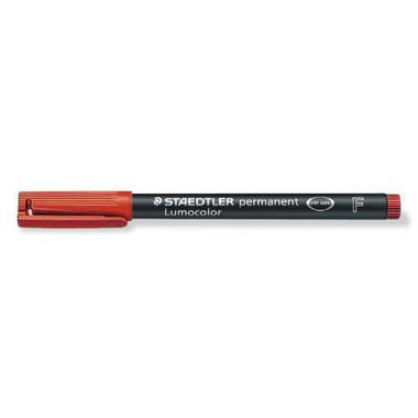 STAEDTLER Lumocolor permanent F 318-2 rouge
