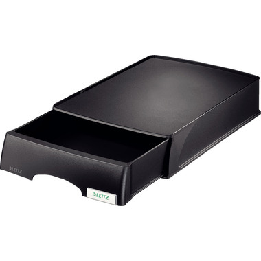 LEITZ Briefkorb-Schublade Plus A4 5210095 schwarz