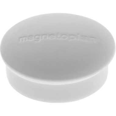 MAGNETOPLAN Calamita Discofix Mini 19mm 1664601 grigio 10 pezzi